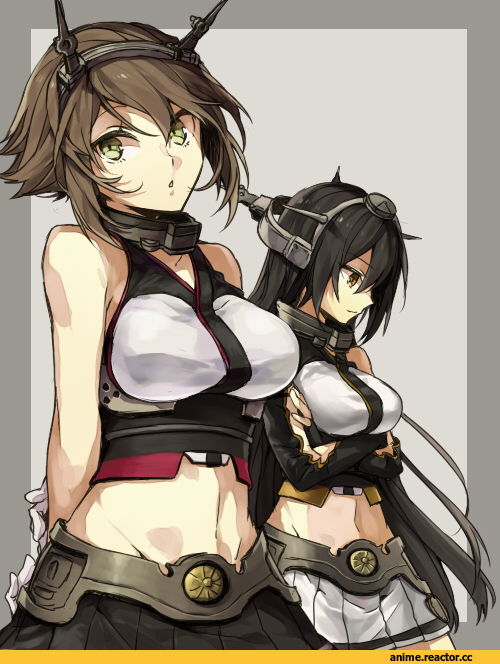 Mutsu, Kantai Collection, Nagato (Kantai Collection), www (artist), Anime