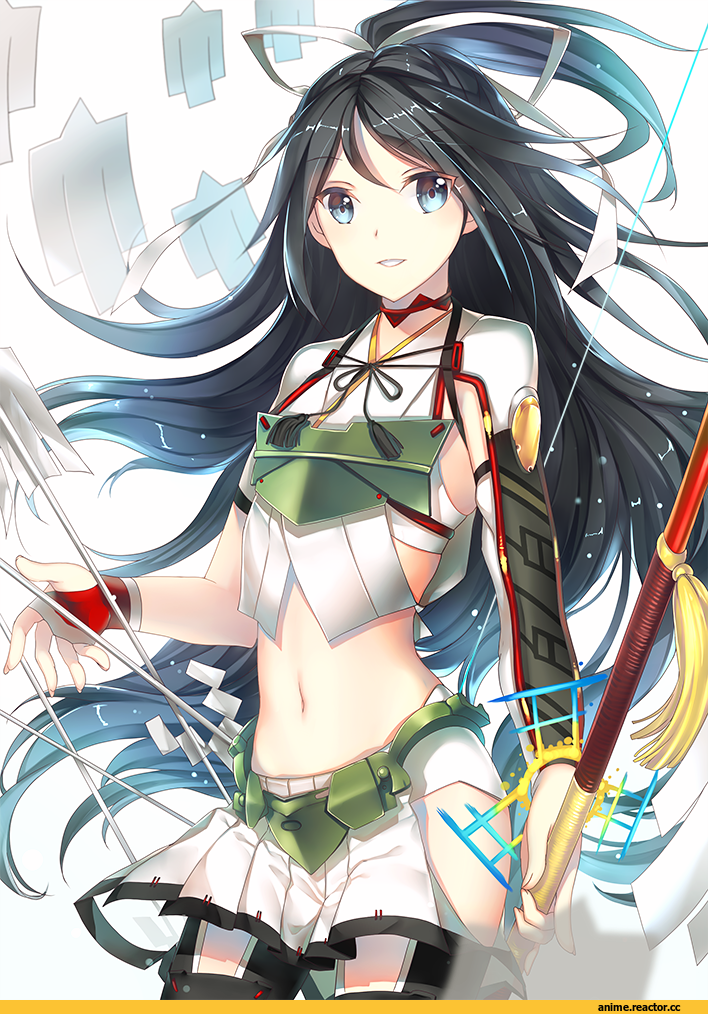 Katsuragi (Kantai Collection), Kantai Collection, Sakuyoshi, Anime Art, удалённое, Anime