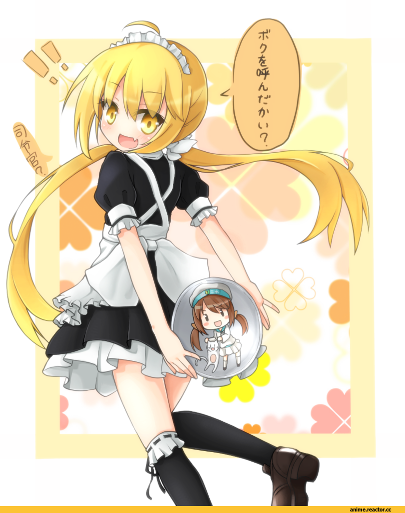 rateratte, Satsuki (Kantai Collection), Kantai Collection, Error Musume, Anime