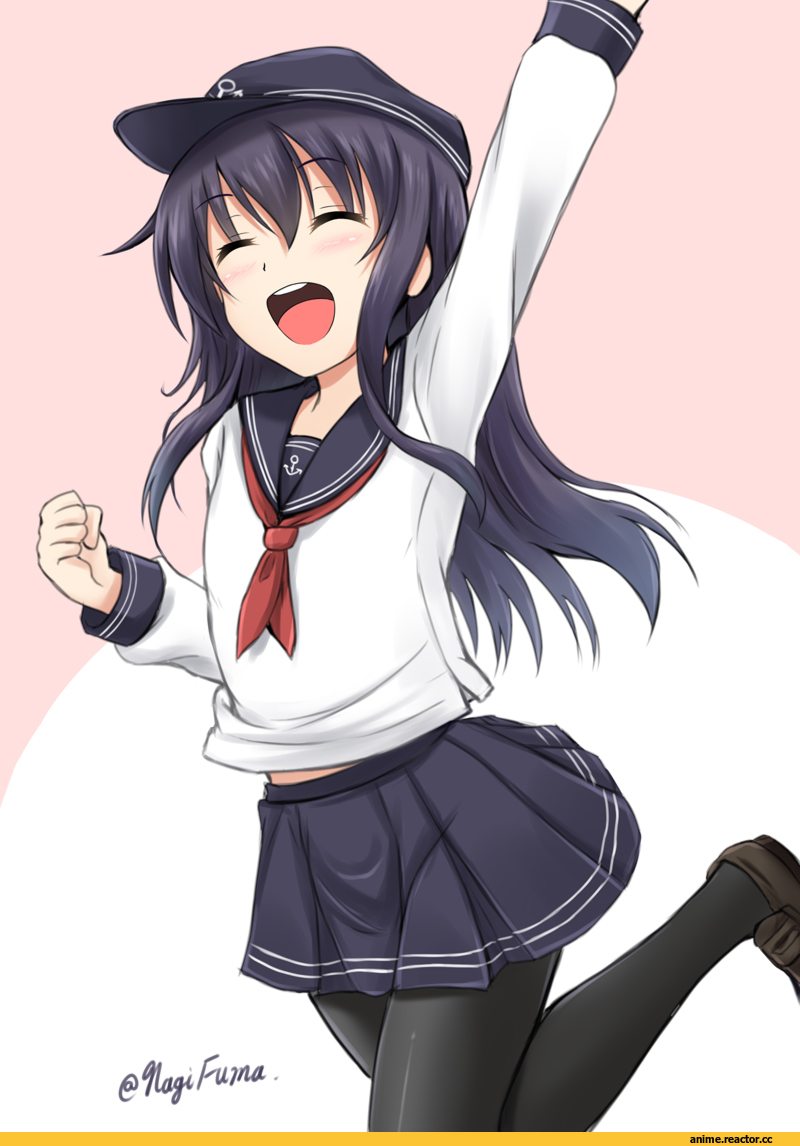 Fuuma Nagi, Anime Art, Akatsuki, Kantai Collection, Anime