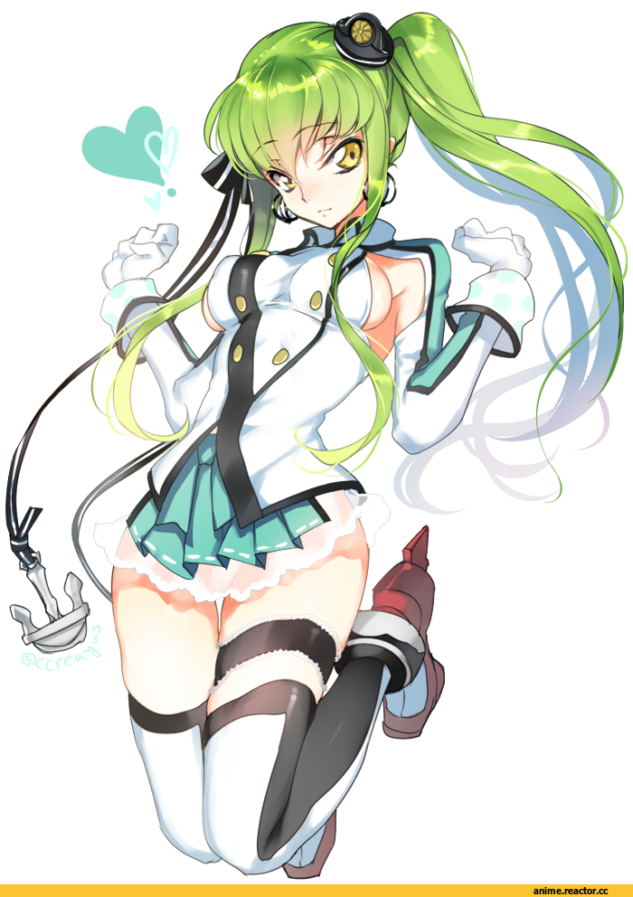 Creayus, Anime Art, Akitsushima (Kantai Collection), Kantai Collection, CC, Code Geass, crossover, Anime