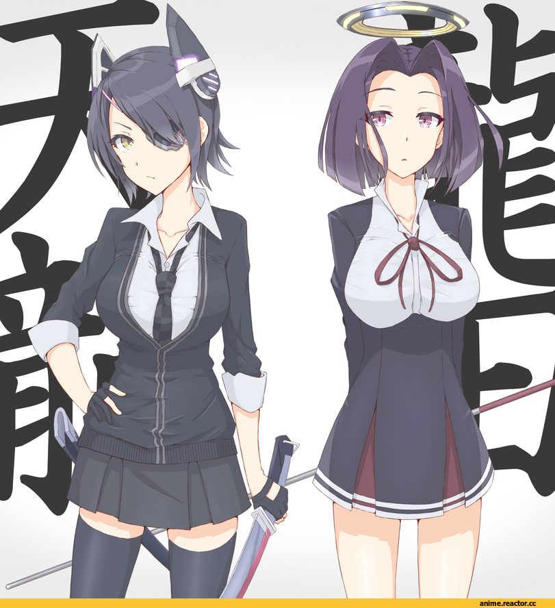 tatsuta (kantai collection), Kantai Collection, tenryuu (kantai collection), Anime
