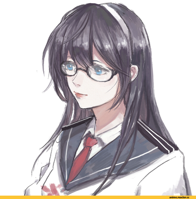 Ooyodo (Kantai Collection), Kantai Collection, mo (artist), Anime Paint, Anime Art, Megane, Anime
