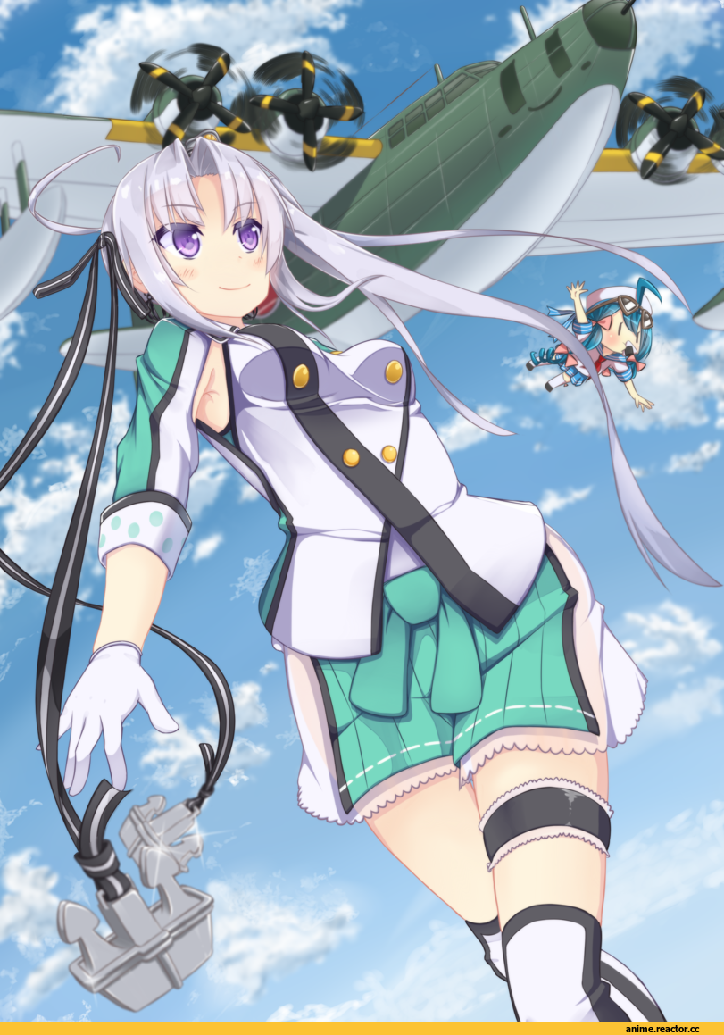 Akitsushima (Kantai Collection), Kantai Collection, nishikitaitei-chan, Anime
