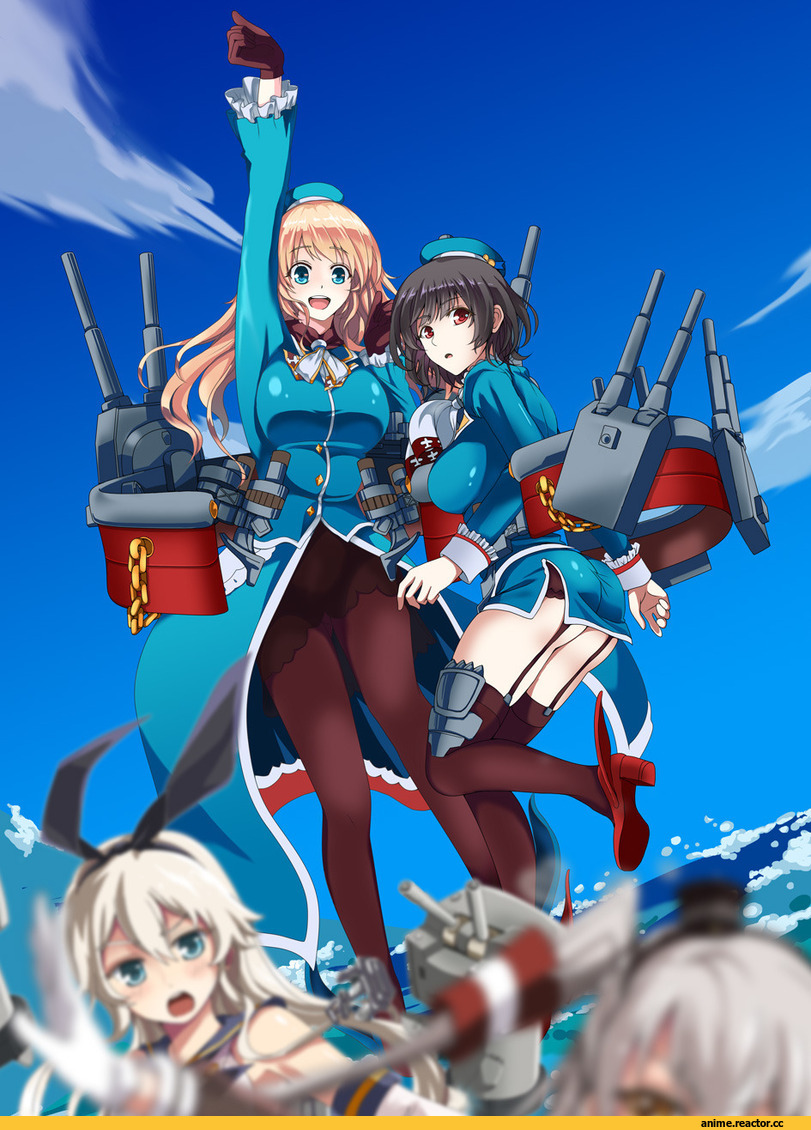 Takao (Kantai Collection), Kantai Collection, Atago (Kantai Collection), shimakaze (kantai collection), Amatsukaze (Kantai Collection), ivuki, Anime