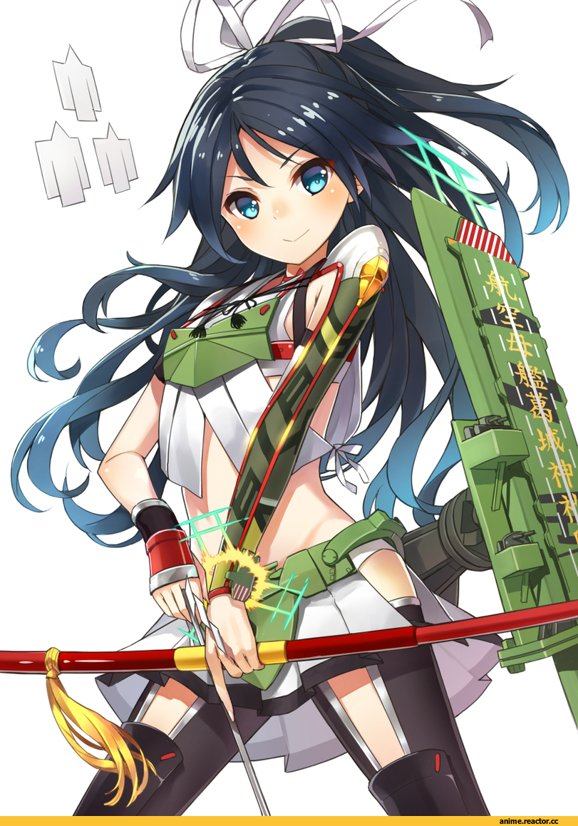 Anime Art, moriki, Kantai Collection, Katsuragi (Kantai Collection), Anime