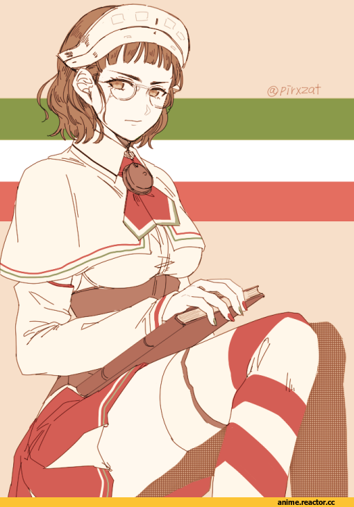 Roma (Kantai Collection), Kantai Collection, Megane, Anime