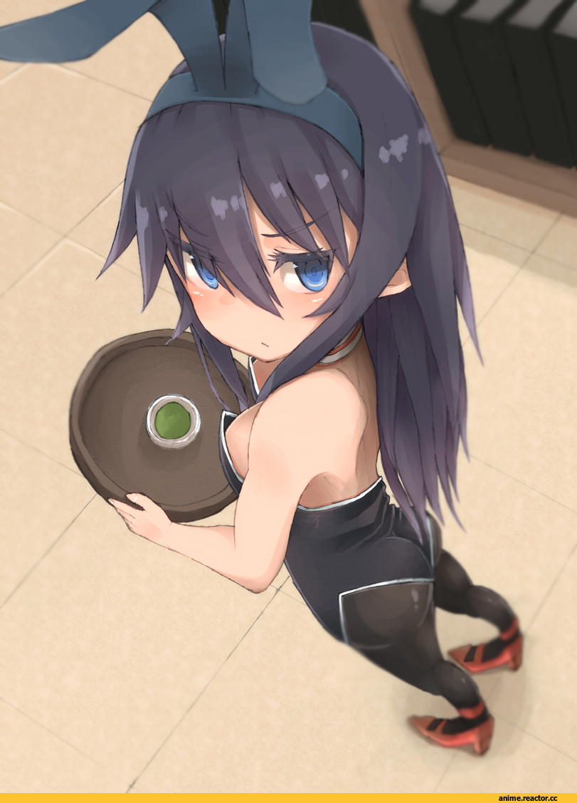 Akatsuki, Kantai Collection, nabeo, Usagimimi, Animal Ears, Anime