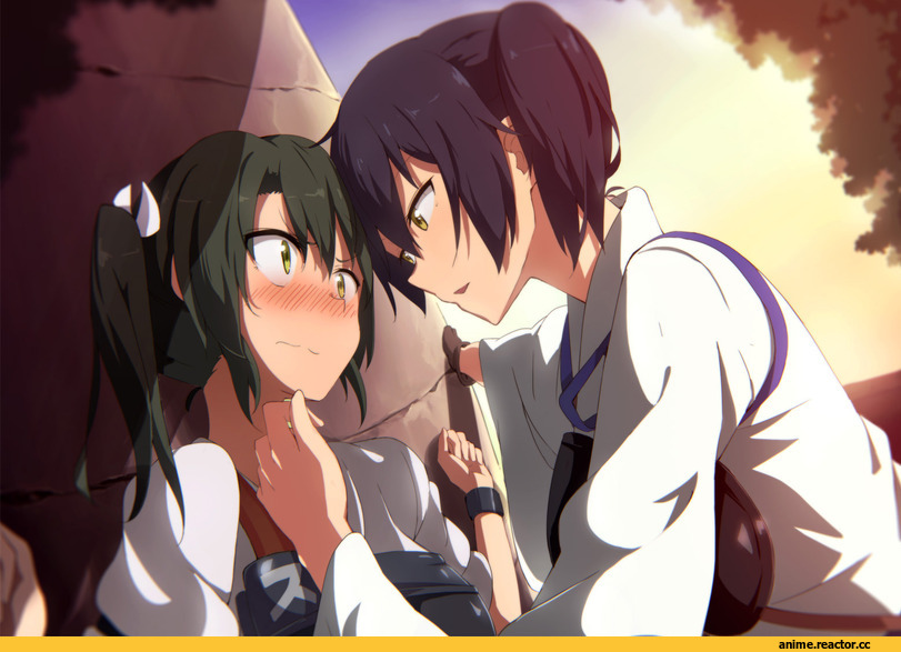 Zuikaku (Kantai Collection), Kantai Collection, Kaga (Kantai Collection), tomato (lsj44867), Shoujo Ai, Anime