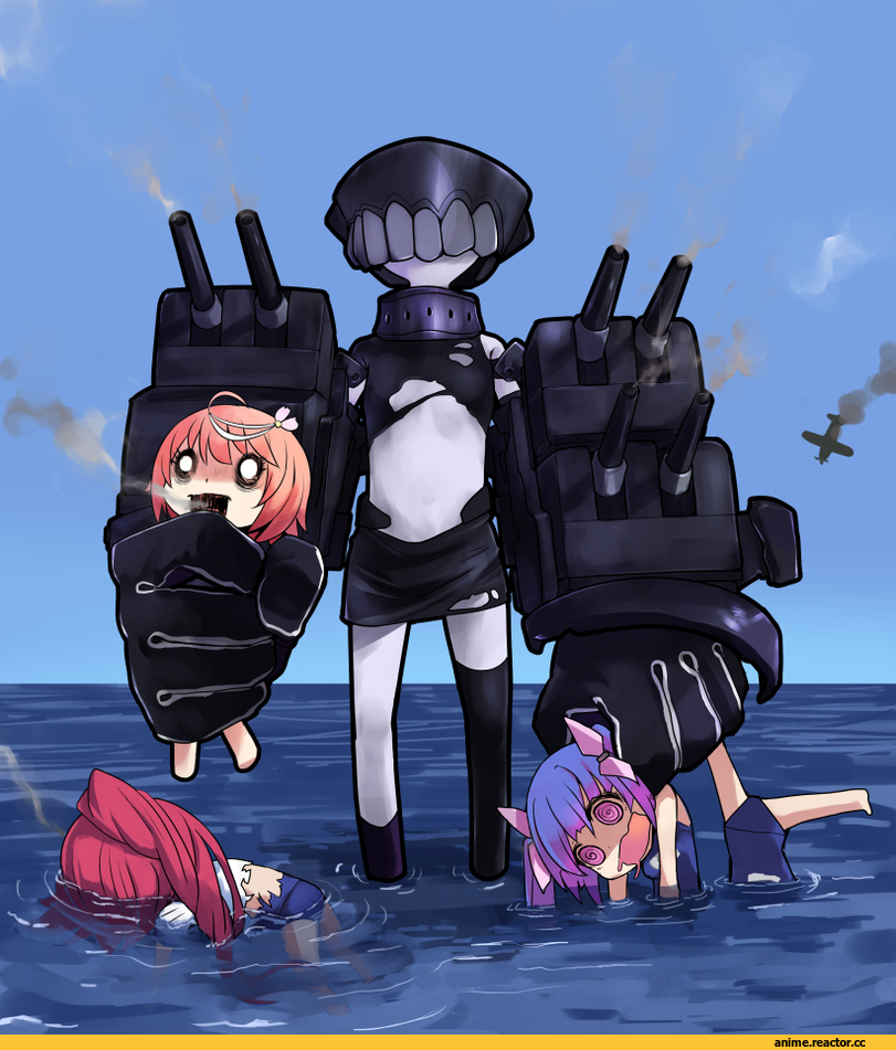 gomasionori, i-19 (kantai collection), Kantai Collection, i-168 (kantai collection), i-58 (kantai collection), Anime