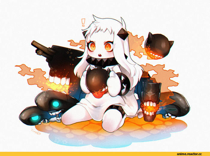 Northern Ocean Hime, Kantai Collection, мимимишность, Anime
