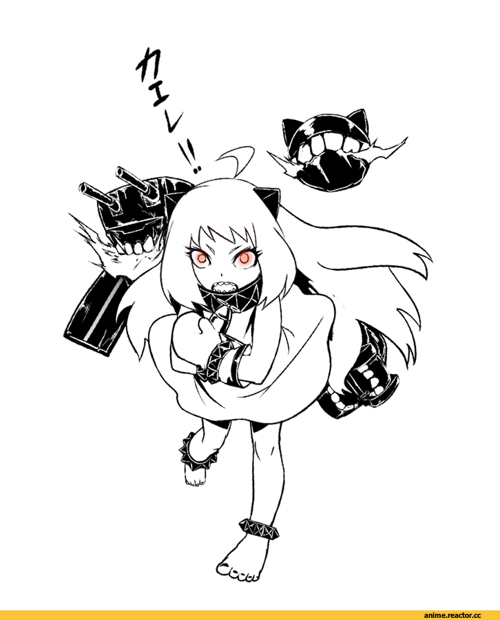 Northern Ocean Hime, Kantai Collection, Anime