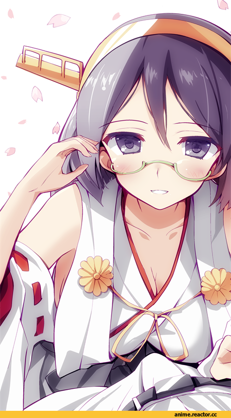 Kirishima (Kantai Collection), Kantai Collection, Megane, tranquillianusmajor, Anime Art, Anime