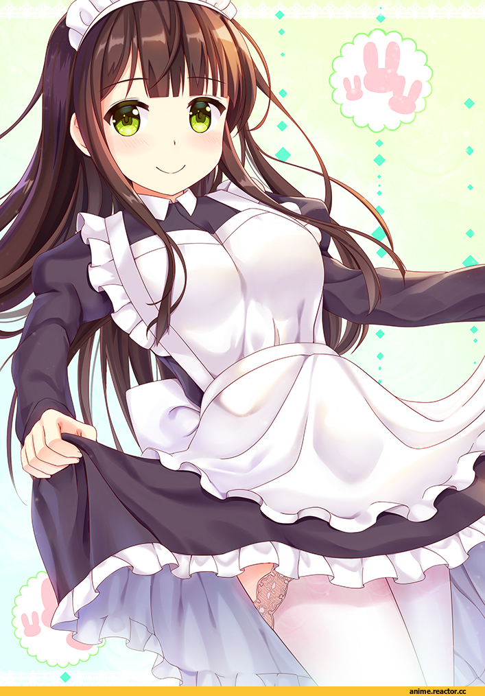 Gochuumon wa Usagi Desu ka?, ujimatsu chiya, niiya, Anime Ero, Anime Art, Maid, Anime