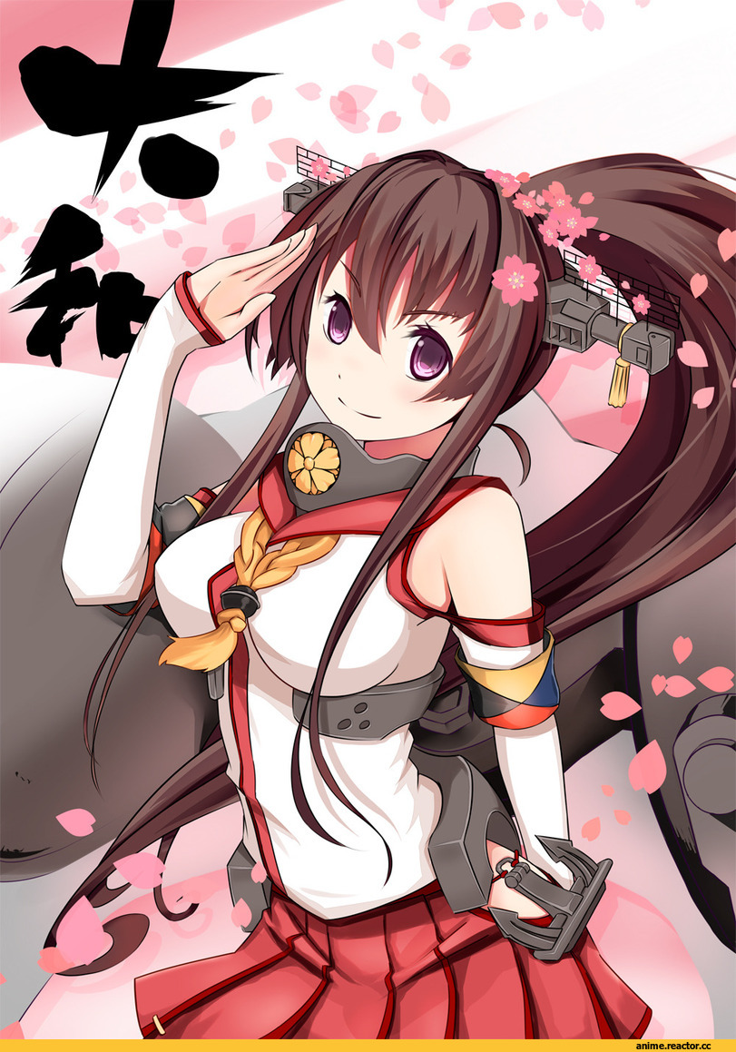 Yamato (Kantai Collection), Kantai Collection, Pokasu, Anime Art, Anime