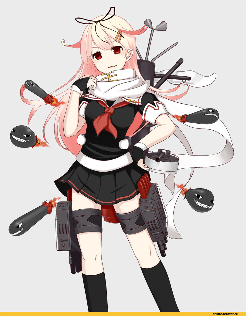 Yuudachi, Kantai Collection, Pokasu, Anime Art, Anime