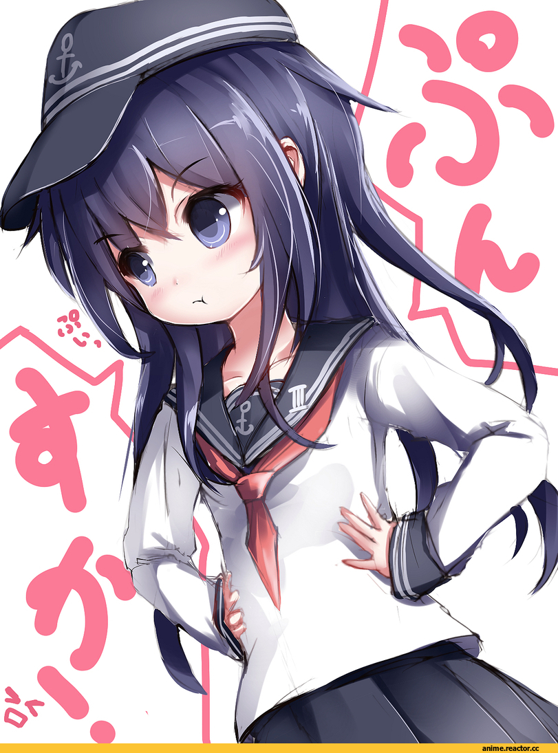 missile228, Akatsuki, Kantai Collection, Shimakaze, Anime Art, Anime