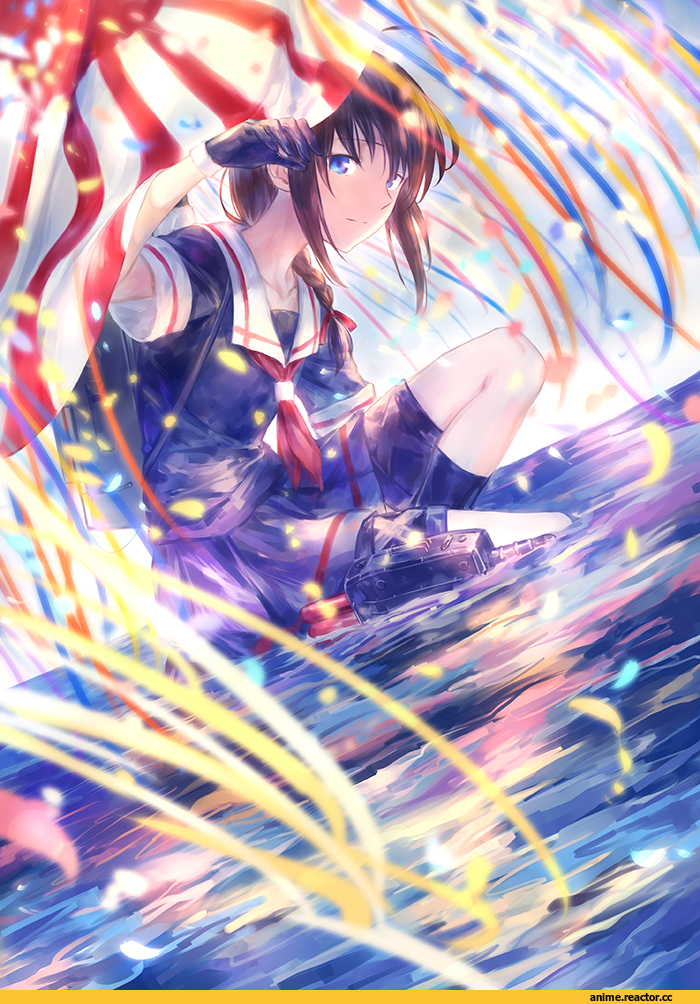 Shigure (Kantai Collection), Kantai Collection, Azmo, Anime