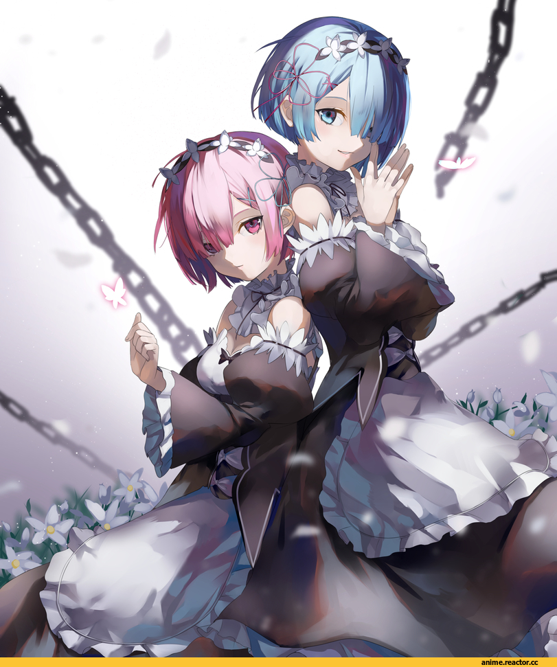 Ram (Re Zero), Re Zero Kara Hajimeru Isekai Seikatsu, Rem (re zero), Eredhen, Anime Art, Anime