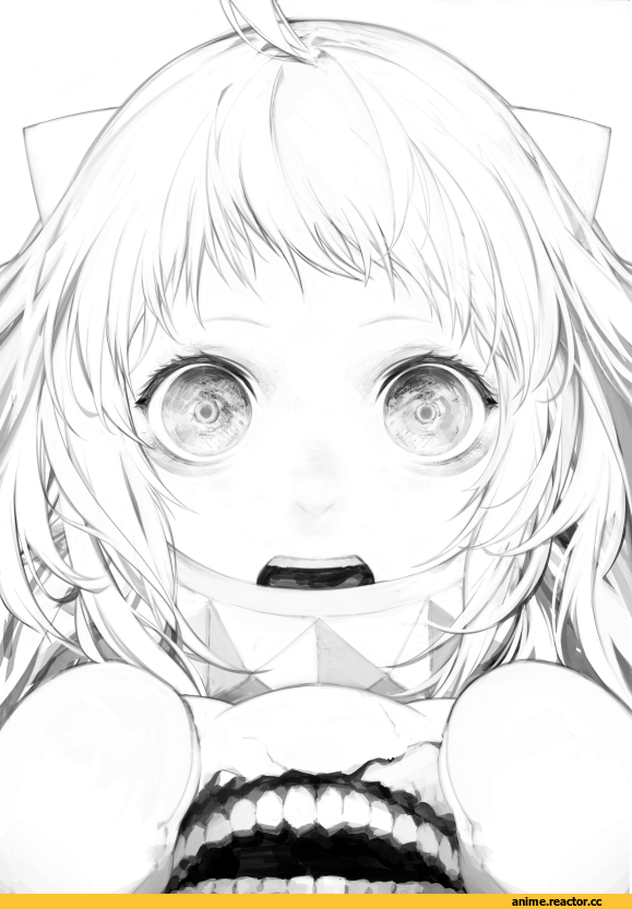 Kantai Collection, Northern Ocean Hime, Kodama (WA-KA-ME), Monochrome (Anime), Anime Art, Anime