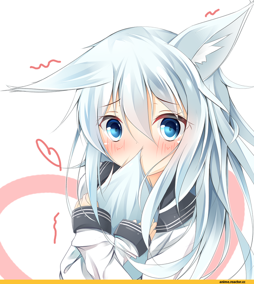 Hibiki (Kantai Collection), Kantai Collection, Kitsunemimi, Animal Ears, Anime