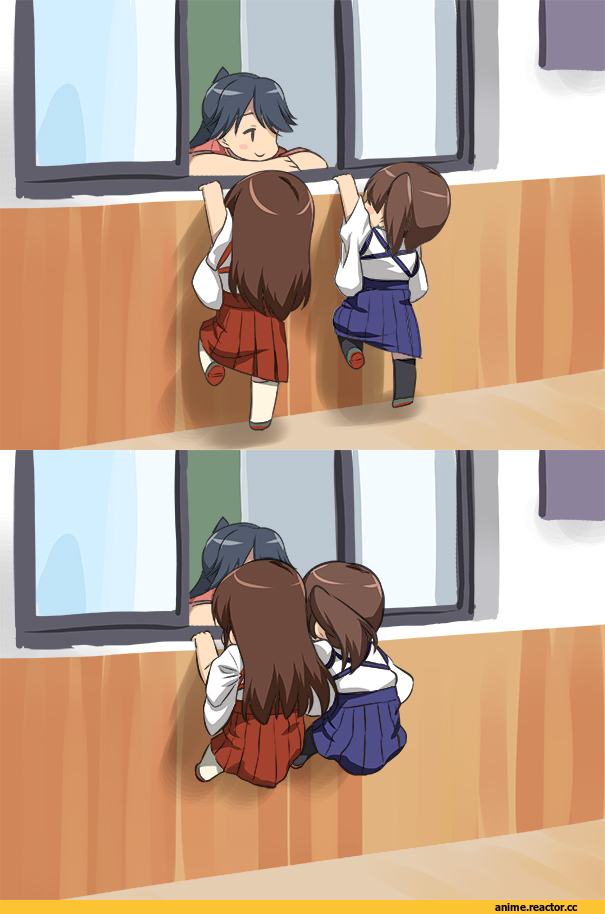 makishima azusa, Akagi (Kantai Collection), Kantai Collection, Kaga (Kantai Collection), Houshou (Kantai Collection), Anime