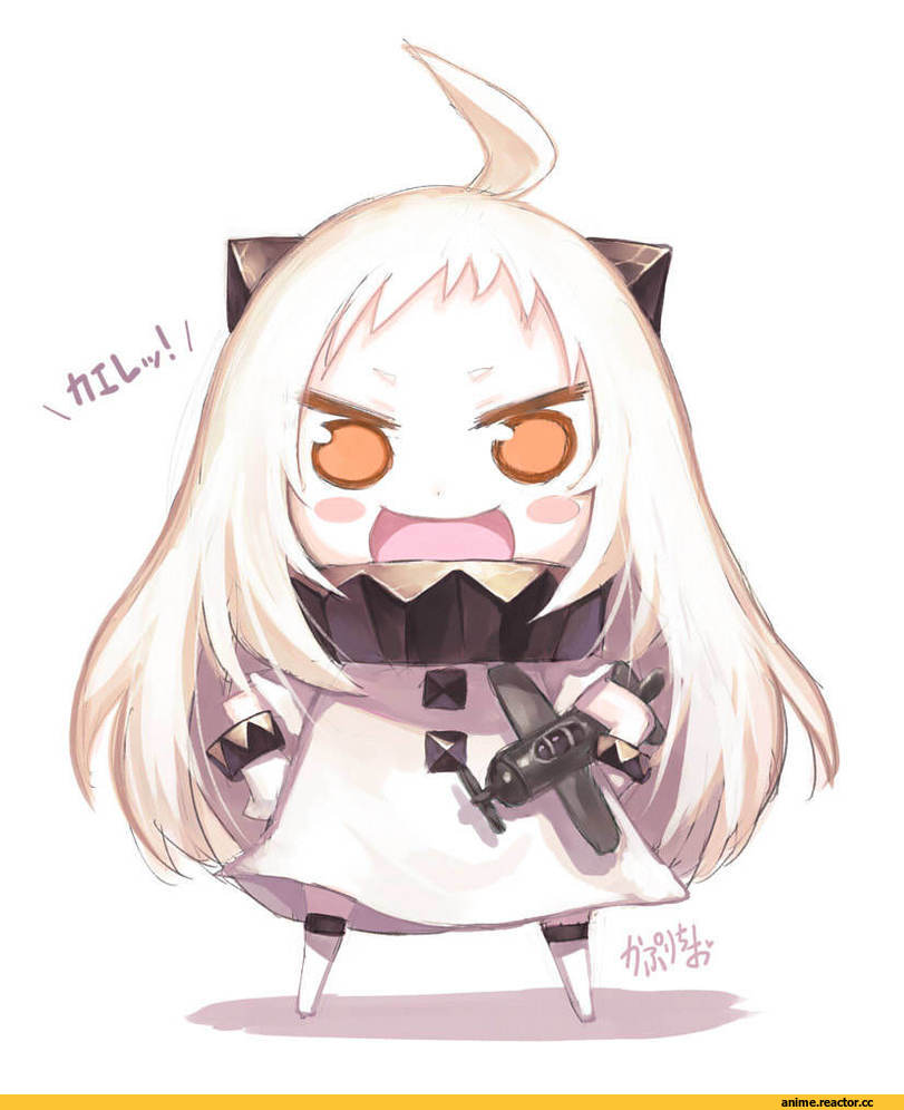 hibanar, Northern Ocean Hime, Kantai Collection, Anime Art, Anime