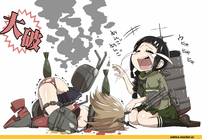 Kantai Collection, kitakami, Mutsu, Anime