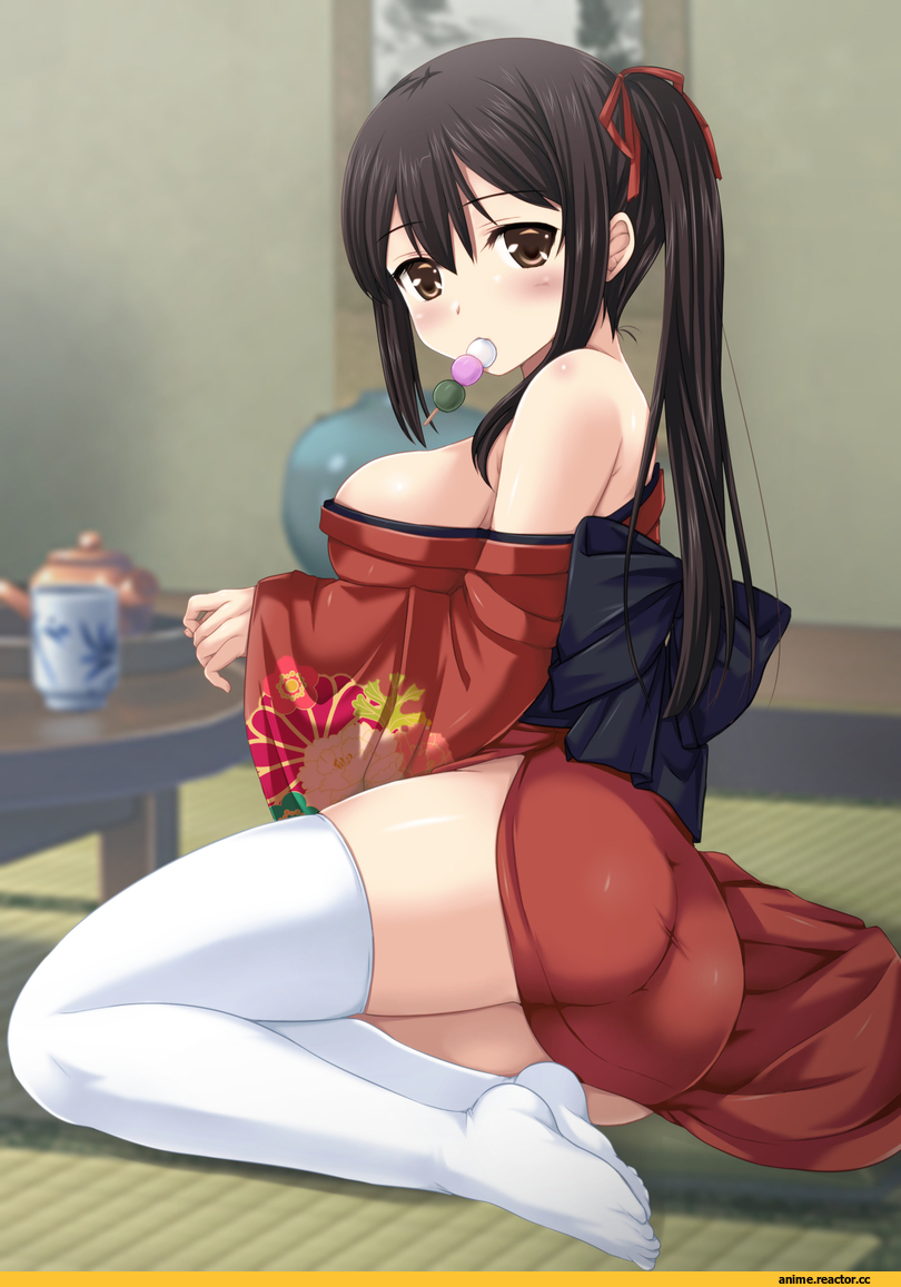 Akagi, Kantai Collection, nijimotohiro k, Anime