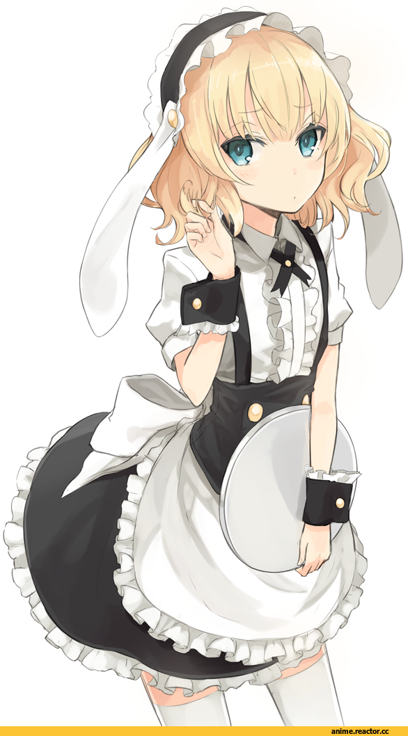 Gochuumon wa Usagi Desu ka?, kirima sharo, miruto netsuki, Anime Art, Animal Ears, Usagimimi, Maid, Anime