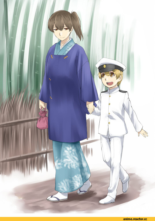 Ishii Hisao, Kaga (Kantai Collection), Kantai Collection, Admiral (Kantai Collection), Shota Admiral (Kantai Collection), Anime