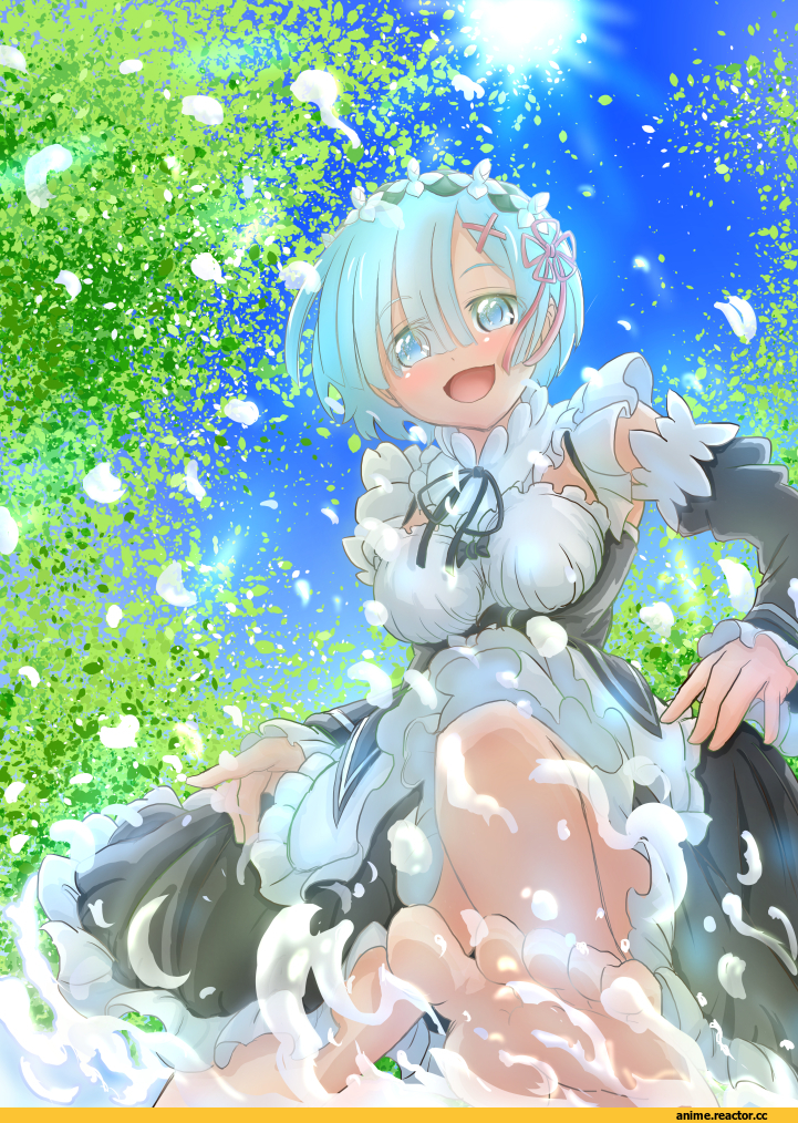 Re Zero Kara Hajimeru Isekai Seikatsu, Rem (re zero), ennryoku-fourteen, Anime
