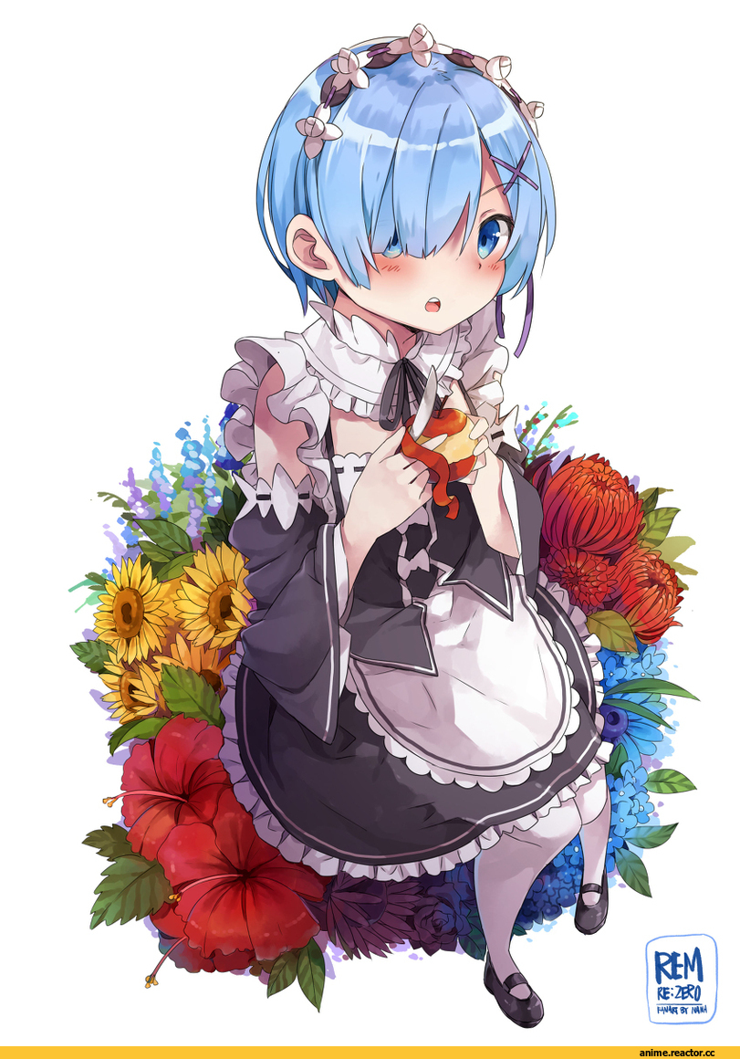 Re Zero Kara Hajimeru Isekai Seikatsu, Rem (re zero), Ram (Re Zero), nana (kuu haku), Anime