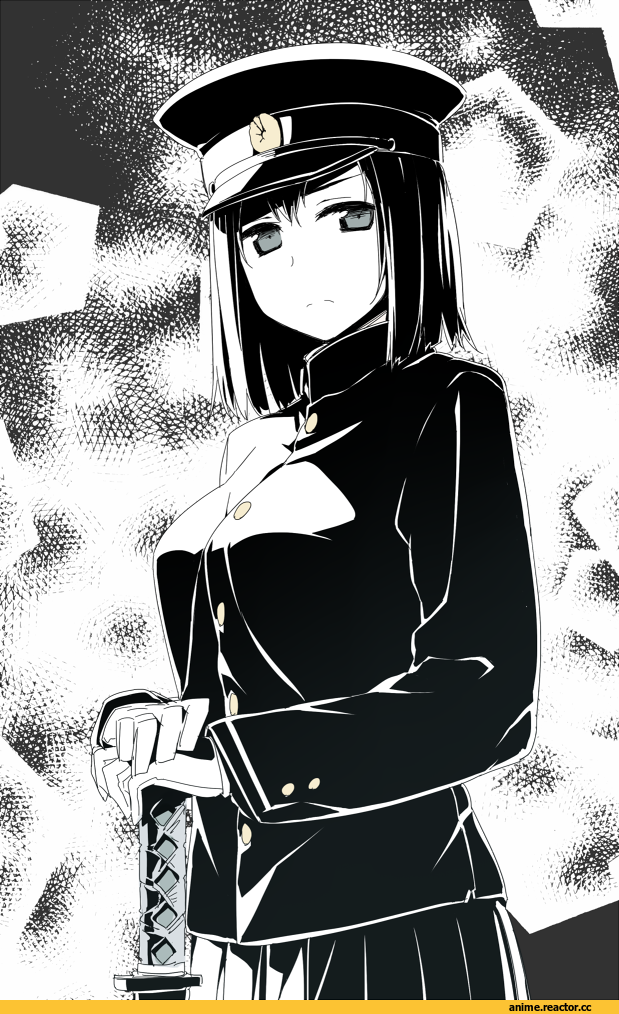 Aircraft Carrier Oni, Kantai Collection, Anime Art, Maki (Maki Pei), Anime