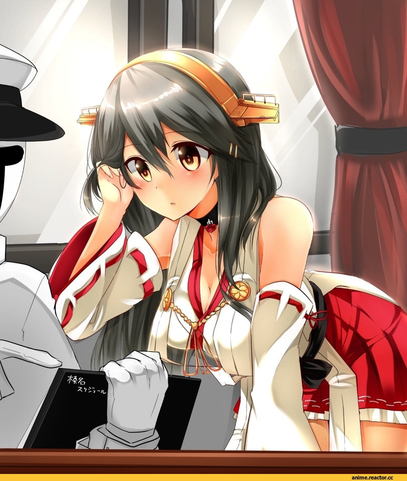 Tsukui Kachou, Anime Art, Admiral (Kantai Collection), Kantai Collection, Haruna (Kantai Collection), Anime