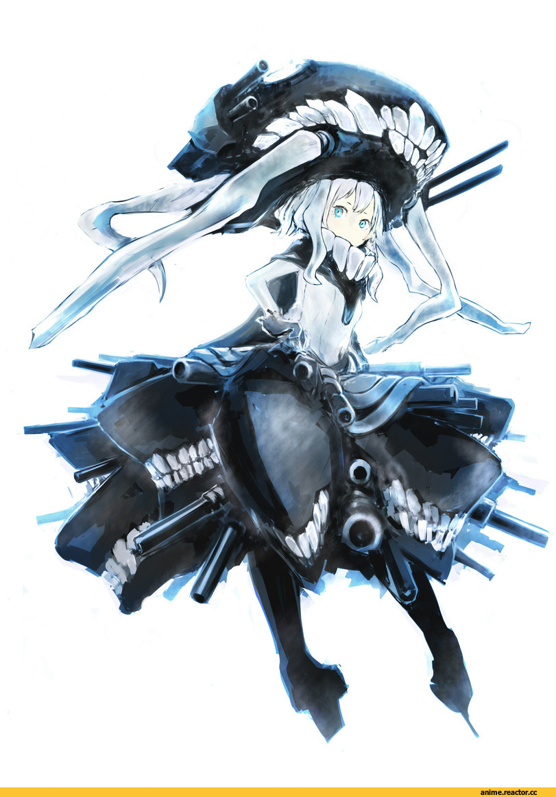 Wo-Class Aircraft Carrier , Kantai Collection, battleship hime, Anime Art, Anime