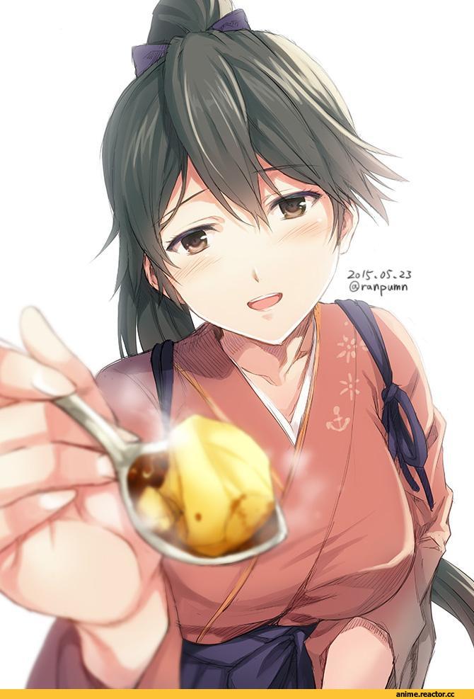 Anime Art, Tomozo Kaoru, Kantai Collection, Houshou (Kantai Collection), Anime