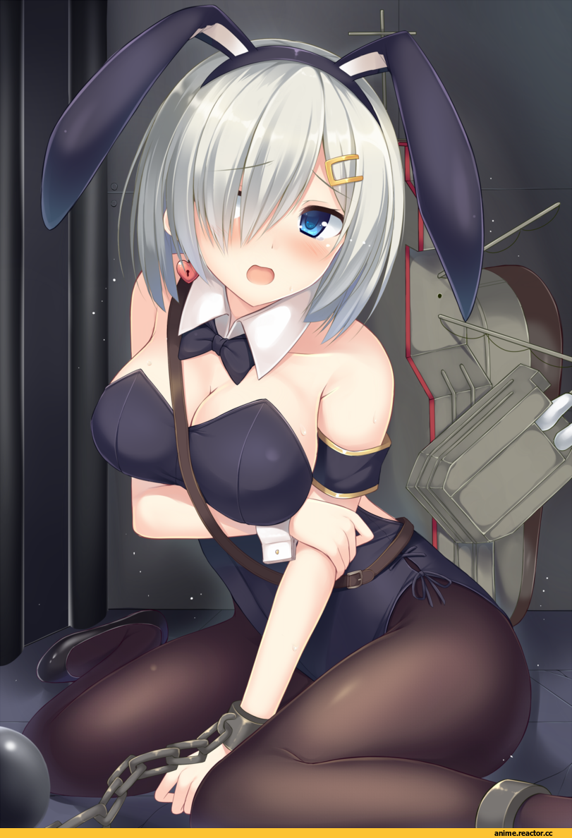 Hamakaze (Kantai Collection), Kantai Collection, tomoo (tomo), Usagimimi, Animal Ears, Anime