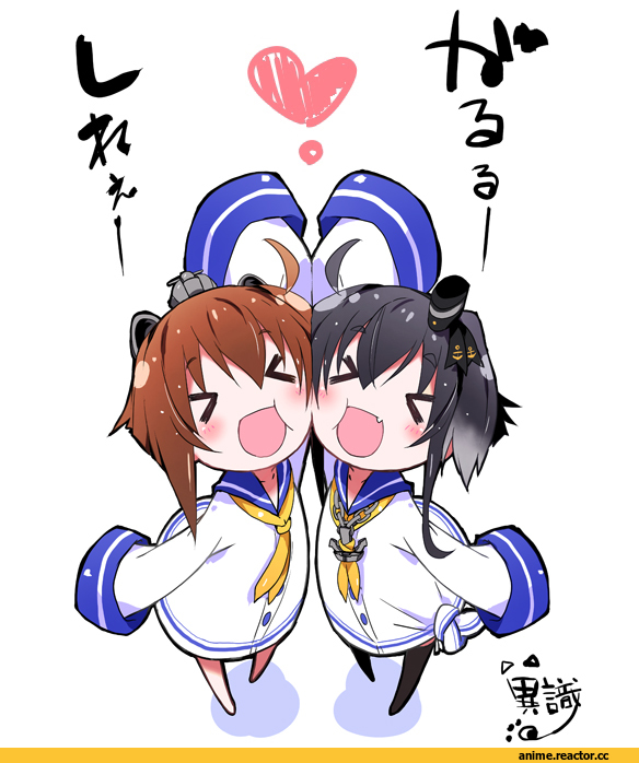 Tokitsukaze (Kantai Collection), Kantai Collection, Yukikaze (Kantai Collection), Anime Art, Anime