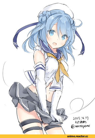 Kantai Collection, Wo-Class Aircraft Carrier , Anime Art, zakkyi (iwakky), Shinkaisei-kan, Anime