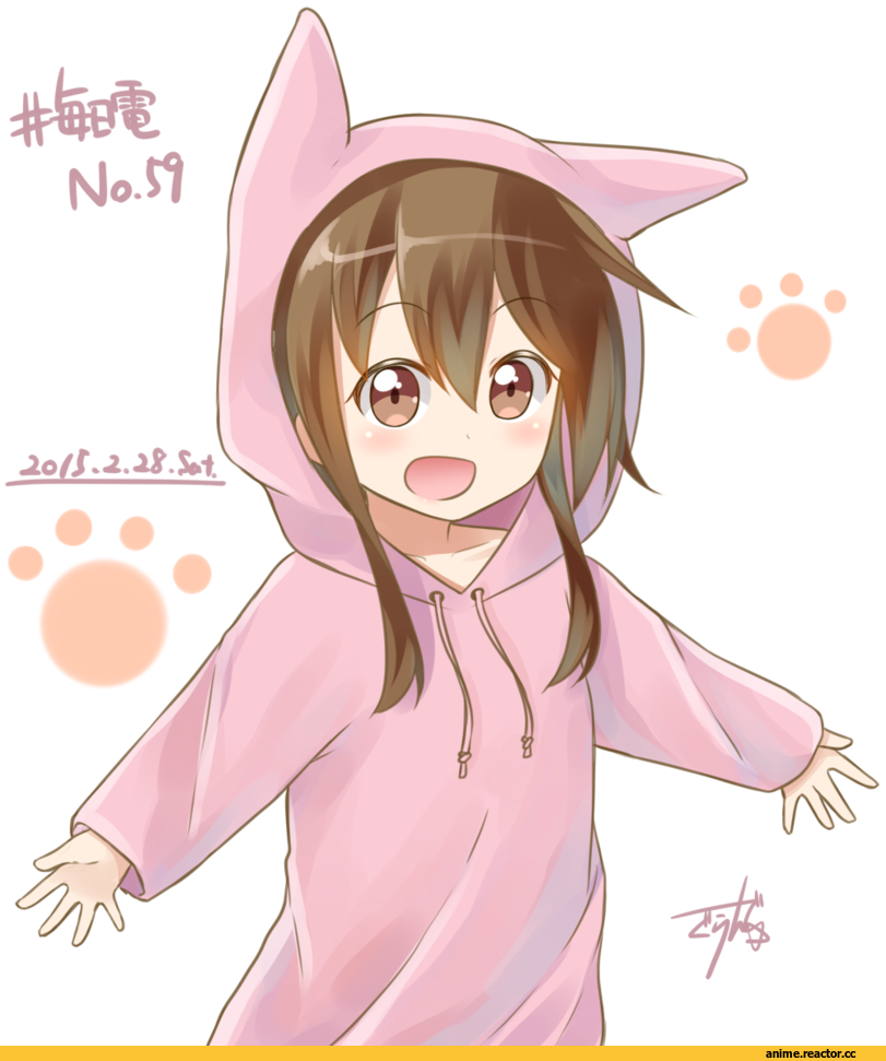 Inazuma (Kantai Collection), Kantai Collection, Gurande (g-size), Anime