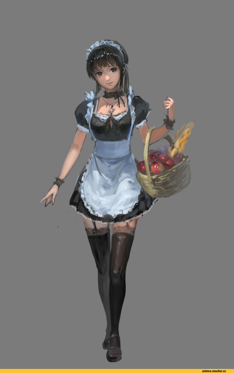 Jeanex, Maid, Anime Original, Anime Art, Anime