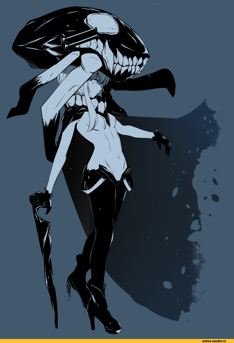 Wo-Class Aircraft Carrier , Kantai Collection, Anime Art, Monochrome (Anime), Anime