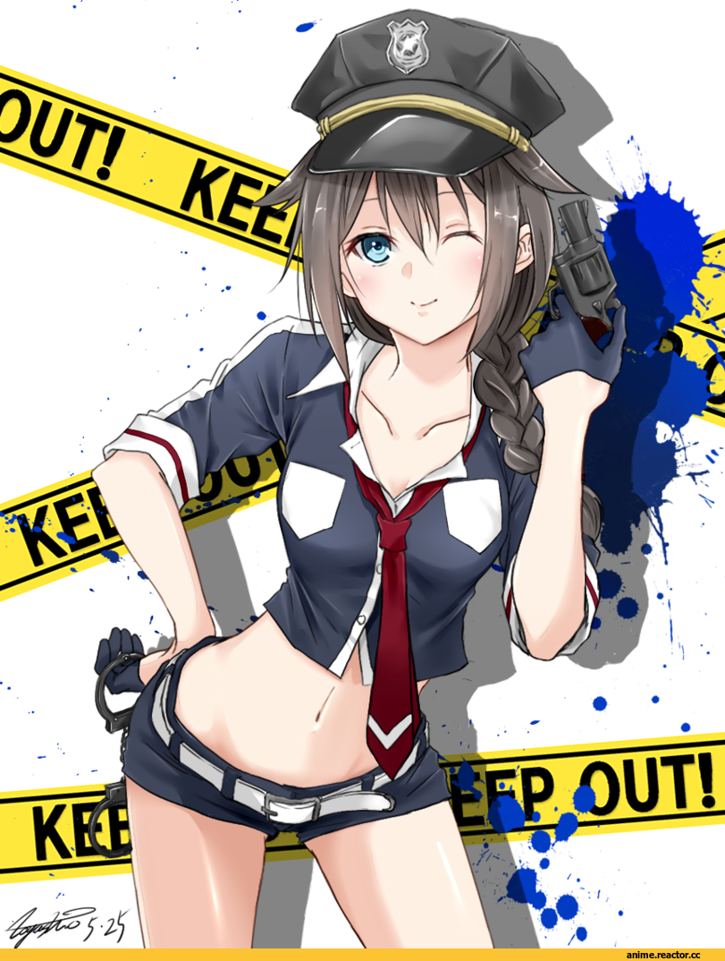 Anime Art, aoi rin (miya1102), Kantai Collection, Shigure (Kantai Collection), Anime