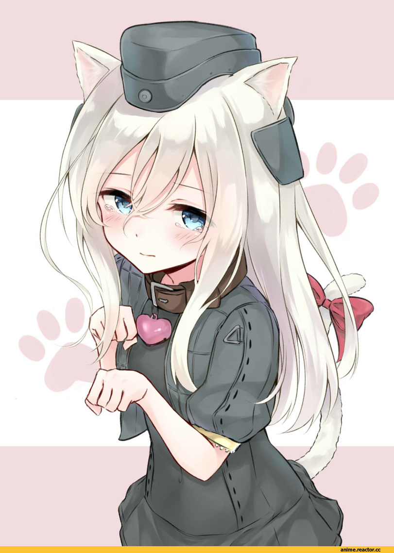 U-511 (Kantai Collection), Kantai Collection, neko, Animal Ears, Anime Art, Anime