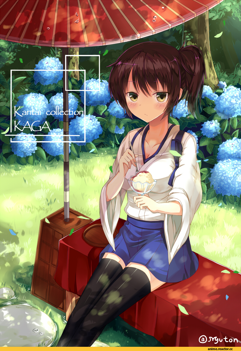Kaga (Kantai Collection), Kantai Collection, myuton, Anime