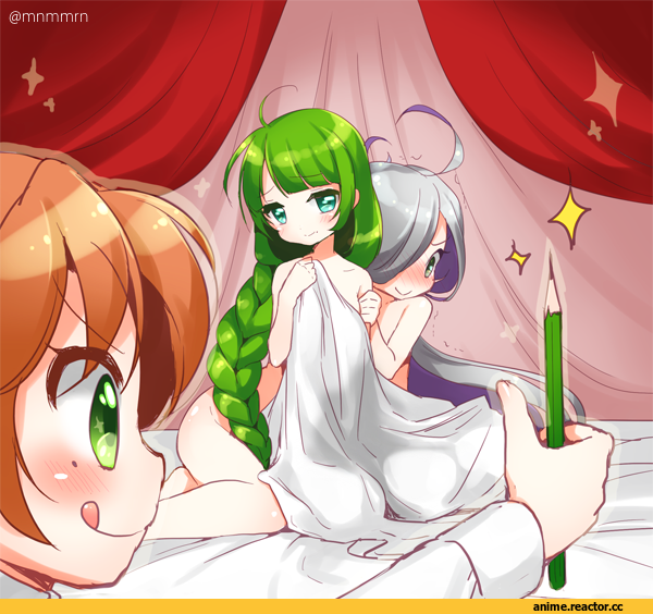 Kantai Collection, Akigumo, Asashimo (Kantai Collection), Yuugumo (Kantai Collection), minami (apricot tea), Shoujo Ai, Anime