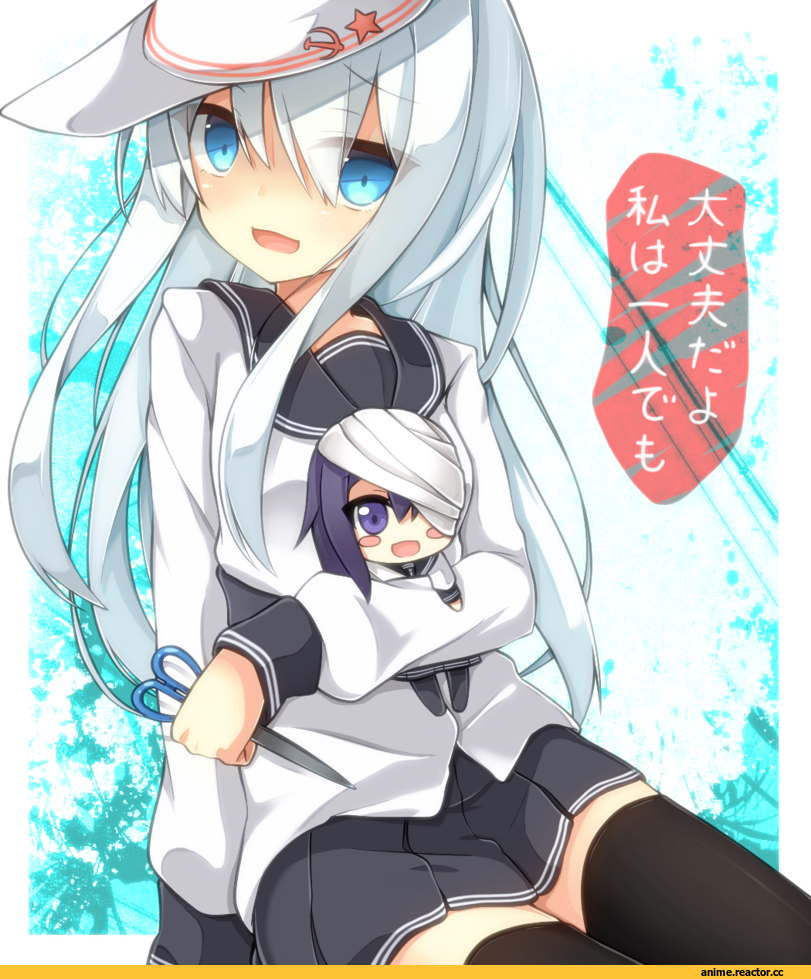 Akatsuki, Kantai Collection, Verniy, rateratte, Anime