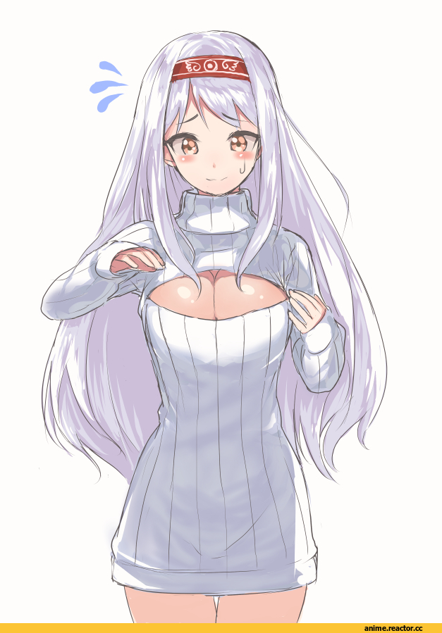 Shoukaku (Kantai Collection), Kantai Collection, Open-Chest Sweater, sensen, Anime