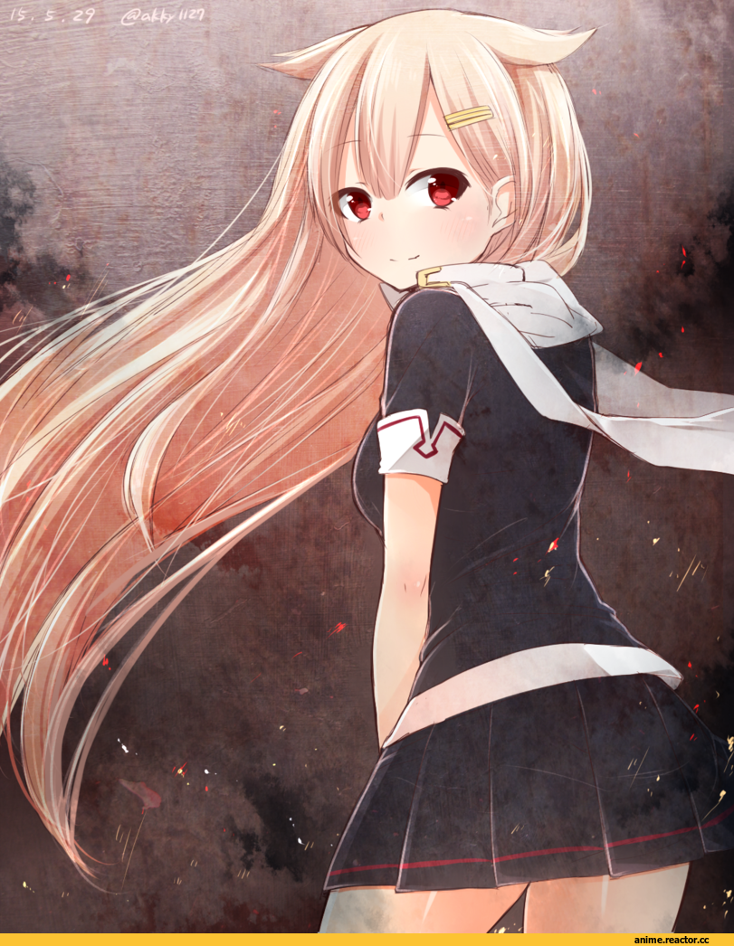 Yuudachi, Kantai Collection, Anime Art, akky (akimi1127), Anime